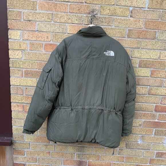 Vintage The North Face Cargo Utility Jacket Hyvent Large Green - Picture 7 of 13